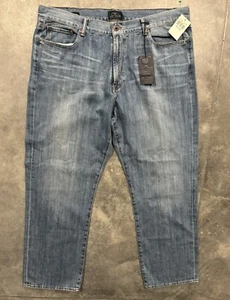 Lucky Brand 181 Relaxed Straight Fit Denim Jeans Herren 42x30 Blau Neu mit Etikett - Bild 1 von 4