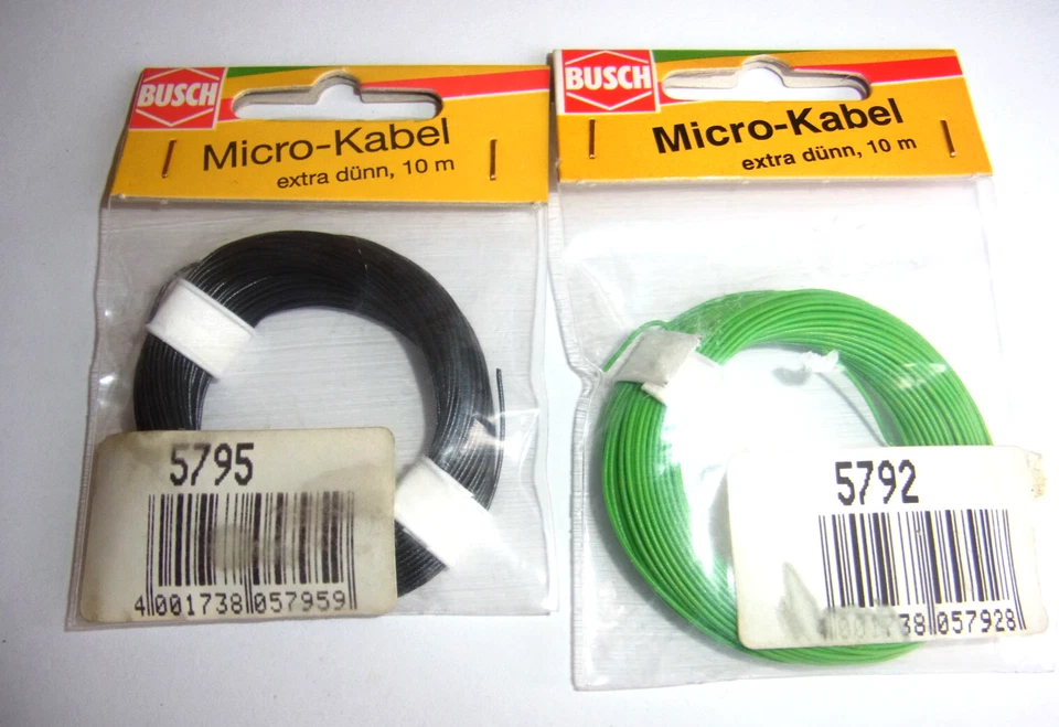 Busch 5795 Micro Kabel schwarz