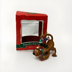 Scooby Doo Schlitten Glocken Weihnachtsschmuck Warner Bros Studio Store mit Box 2000 - Bild 1 von 11