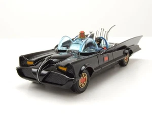 Batmobile Batman 1966 schwarz mit Figuren Modellauto 1:46 Corgi - Bild 1 von 8