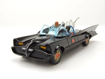 Batmobile Batman 1966 schwarz mit Figuren Modellauto 1:46 Corgi - Bild 1 von 4