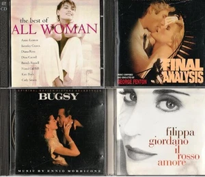 Movie Soundtrack Vocal Group CD 2Pack Ennio Morricone All Woman Best Used - Picture 1 of 9