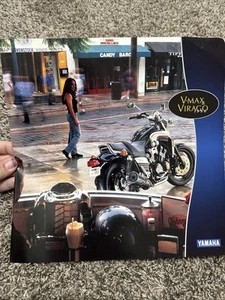 1998 YAMAHA  V-Max & Virago Motorcycle Dealer Sales Brochure Literature - Picture 1 of 5