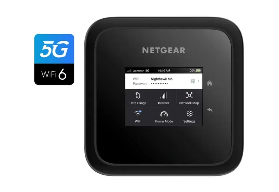 Netgear Nighthawk M6 (MR6150) 5G Mobiler WLAN Router (MR6150-100EUS)