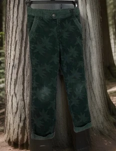 Where The Wild Things Are Boys Jeans Pants Size 6 Green Leaf Camouflage - Picture 1 of 13