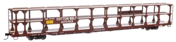 Walthers Mainline 910-8221 HO Scale 89' Flatcar w/Tri-Level Open Auto Rack - Image 1 of 1