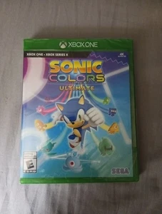 Sonic Colors Ultimate Microsoft Xbox Series X Xbox One Video Game New Sealed - Picture 1 of 4