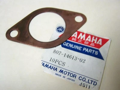 1970-1981 YAMAHA новый OEM выхлопная прокладка RD250 RD350 RD400 XS400 807-14613-02 - Изображение 1 из 4