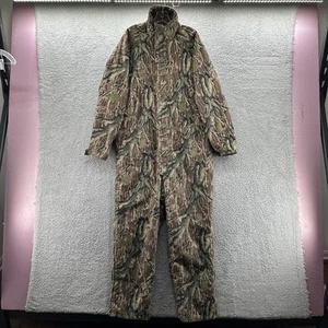 Vintage Columbia Coveralls Mens XL Mossy Oak Treestand Camo Hunting Jumpsuit - Picture 1 of 18