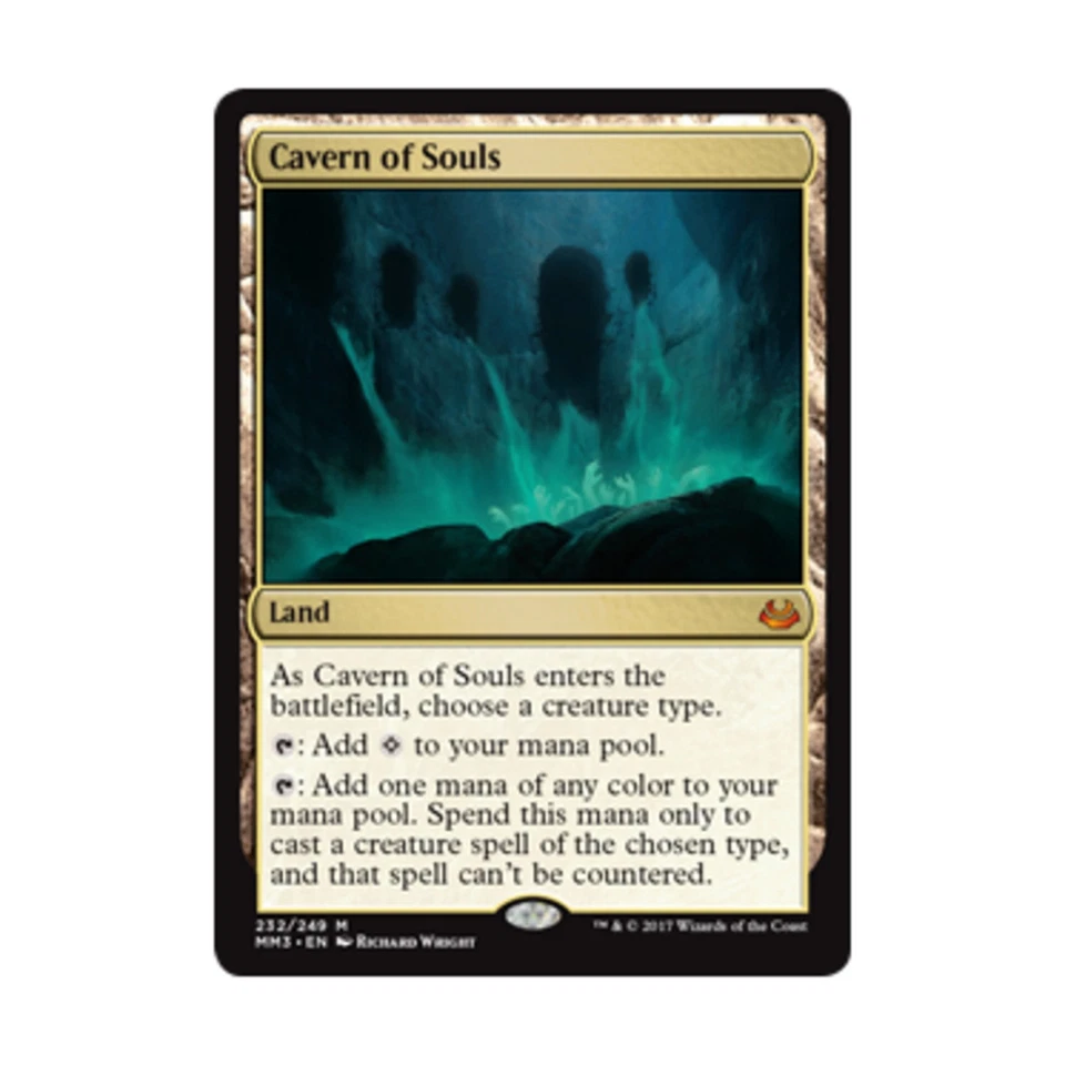 WOTC MTG Modern Masters 2017 Cavern of Souls (MR) (Foil) EX - Image 1 of 1