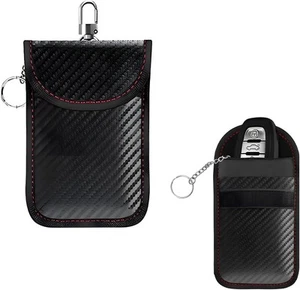 Faraday Pouch for Car Keys, Signal Blocking RFID Bag Cage, Small  - Picture 1 of 6