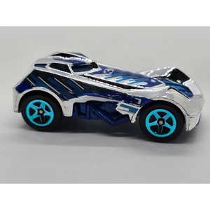2014 Hot Wheels RD-03 – Chrome with Blue Trim – 1:64 Loose – Pre-Owned - Picture 1 of 7