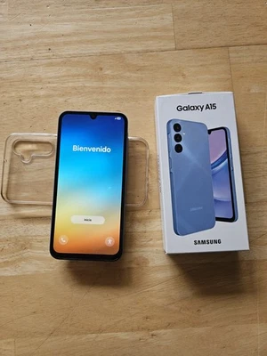 Samsung Galaxy A15 4G 128 GB Blau Android 6,5" Smartphone - SEHR GUT - Bild 1 von 4