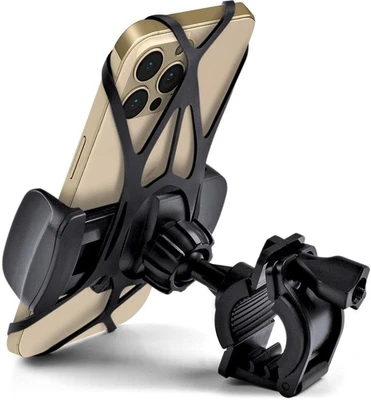 Bike & Motorcycle Phone Mount - for iPhone 16 Pro Max (15, 14, SE, Plus), Gal... - Image 1 of 4