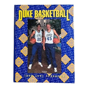 Vintage 1990 Mike Krzyzewski Coach K Duke Blue Devils Signed Yearbook Autograph - Picture 1 of 5