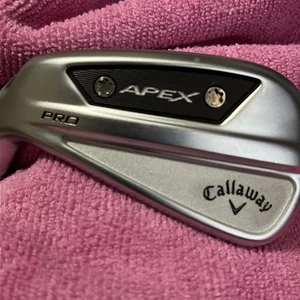 Como Nuevo Callaway Mano Izquierda Apex Pro Demo Montaje 7 Hierro Elevate Mph ETs 115 Rígido - Imagen 1 de 12