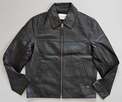 Coach Leather Jacket WORLDWIDE SHIPPING FTP 5047 - Image 1 of 4