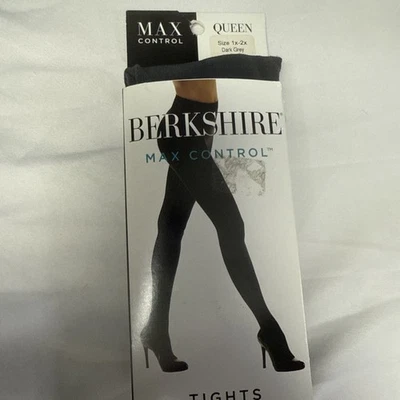 Berkshire Max Control Tights  Dark Gray Printed Size 1x-2x - Image 1 of 3