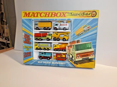 JUEGO REGALO MATCHBOX EARLY S/F N.º SUPERSET CAMIÓN G-4-C 1970 Foto 1 de 4