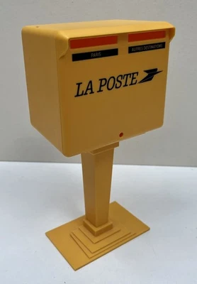 Tirelire Boite aux lettres jaune LA POSTE - 20 cm - TBE - Photo 1/4