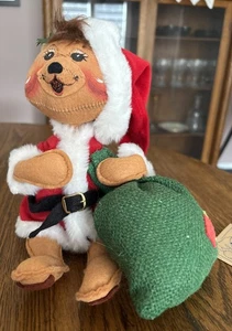 Annalee Santa Mouse With Sack And Tag  #8054 - Picture 1 of 6
