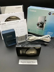 Canon IXY 600F schwarz ELPH 310 12,1-MP-Kompaktdigitalkamera Japan funktioniert getestet - Bild 1 von 19