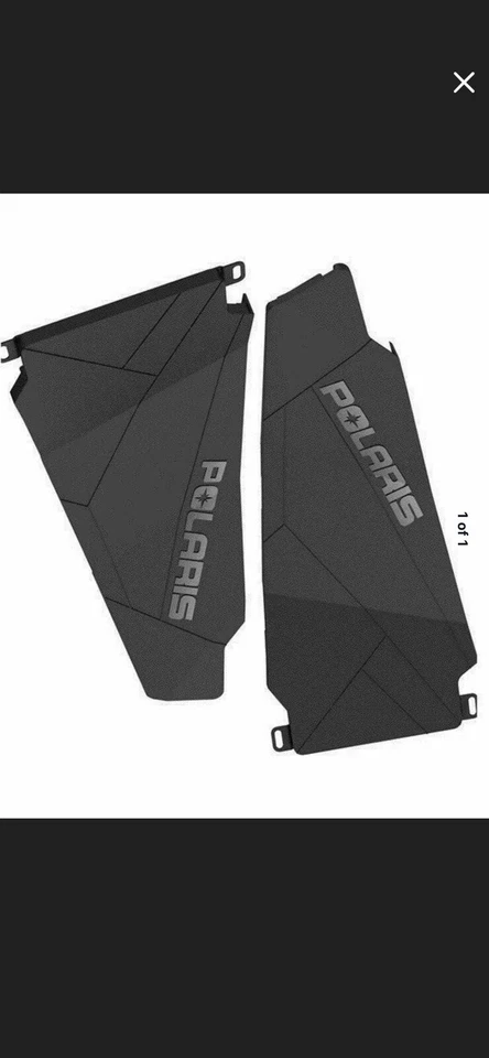 Оригинальные атмосферостойкие верхние накладки на задние двери 2014–2018 Polaris RZR 4 XP 900 1000 - Изображение 1 из 3