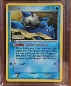 Lapras 8/92 Pokemon Reverse Holo Rare Ex Legend Maker CGC GRADED 8.5 NM/MINT+ - Picture 1 of 3