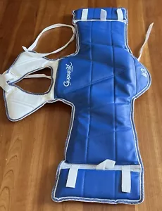 Youth Taekwondo Sparring Vest Chest Heavy Impact Protector Reversible Size 3M - Picture 1 of 8