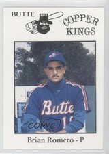 1989 Sport Pro Billings Mustangs Brian Romero #6