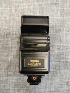 Sunpak Flash Auto 144PC Thyristor Model #2392B for Camera *Untested & For Parts* - Picture 1 of 7