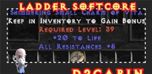 Diablo 2R SC💥Ladder💥5 All Res, 10-20 Life SC Small Charm💥PC/SWITCH/PS - Picture 1 of 1