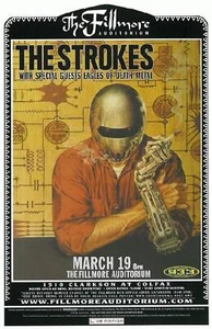 PÓSTER CONCIERTO THE STROKES DENVER 2006 FILLMORE - Imagen 1 de 1