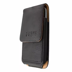 caseroxx Outdoor Case for Doro 8030 / 8031 in black made of genuine leather - Picture 1 of 5