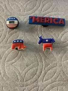 VOTO JIBBITZ USA JIBBITZ 'MERICA JIBBITZ DEMOCRATICO JIBBITZ REPUBBLICANO JIBBITZ - Foto 1 di 5