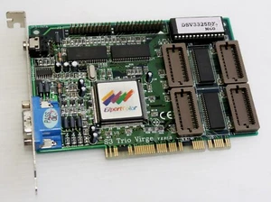 S3 Virge/DX, 86C375, VRAM 2MB, PCI, VGA, ExpertColor DSV3325DX, WORKING CARD - Picture 1 of 4