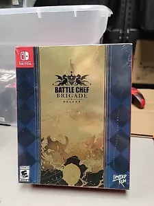 Battle Chef Brigade Brigadier Edition #19 Nintendo Switch Limited Run Games NEW - Picture 1 of 7