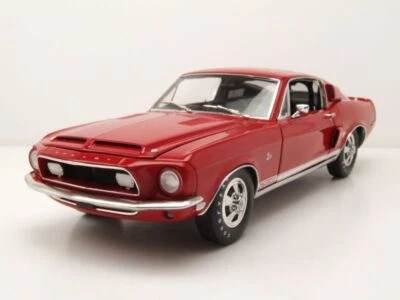 Shelby Ford MUSTANG GT500 Kr King Of The Road 1968 Rosso Modellino 1:18 Acme - Immagine 1 di 4