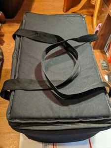 Bolsa de comida aislada de lujo Sterno negra 13 x 22 x 14 portador omita los platos - Imagen 1 de 7