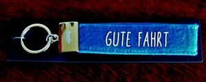 Depesche SCHLÜSSELANHÄNGER Filz,  "GUTE FAHRT", Neu - Picture 1 of 1