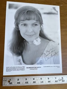 Foto firmada por Ellen Burstyn Silencio del Norte autógrafo 8 X 10 - Imagen 1 de 3