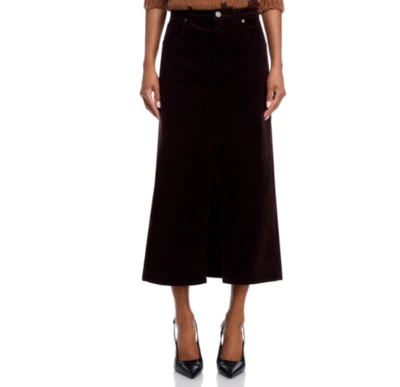 FRAME The Corduroy Midi Skirt MSRP $278 Size 29 # 19A 1062 NEW - Image 1 of 4