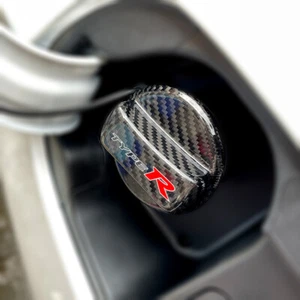 Cubierta de tapa de combustible de fibra de carbono tipo R para Honda Accord EURO R DC2 DC5 CL7 - Imagen 1 de 8