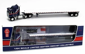 2023 DCP 1:64 *LIBTERY EDITION* Kenworth K-100 COE w/WILSON FLATBED Trailer NIB - Picture 1 of 6