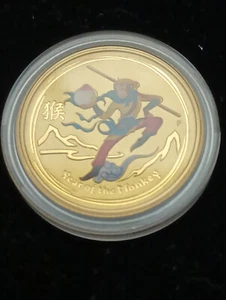 Münze Australian Lunar Money King 2016 1/10 oz .999 Feingold - Bild 1 von 2