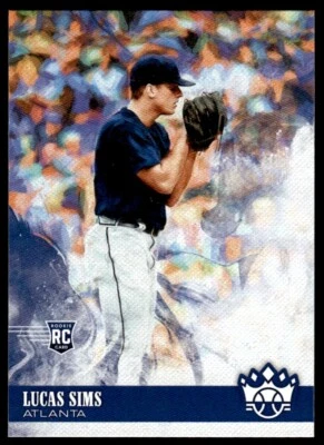 2018 Panini Diamond Kings Lucas Sims Rookie Atlanta Braves #86 R16 - Image 1 of 2