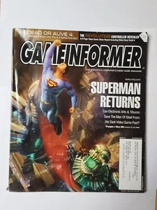 Vintage Game Informer Magazine - Superman Issue 151 Nov 2005 - Gaming Magazine - Picture 1 of 21