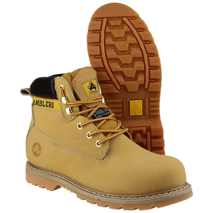 Botas de seguridad Amblers con punta de acero FS7 Entresuela de trabajo antideslizante Talla Hombre Mujer - Imagen 1 de 4