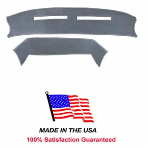 Gray Carpet Dash Cover Compatible w/ 1990-1994 Buick Reatta BU90-0 - Picture 1 of 2