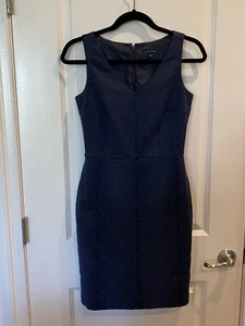 Tommy Hilfiger women’s 0 sleeveless dress, gorgeous Navy blue, lined, Zip back - Picture 1 of 11